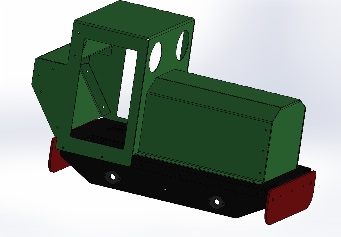 Budget 5inch Gauge Diesel Outline